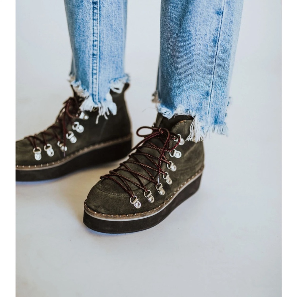 Free People Durango Suede Hiker Boot